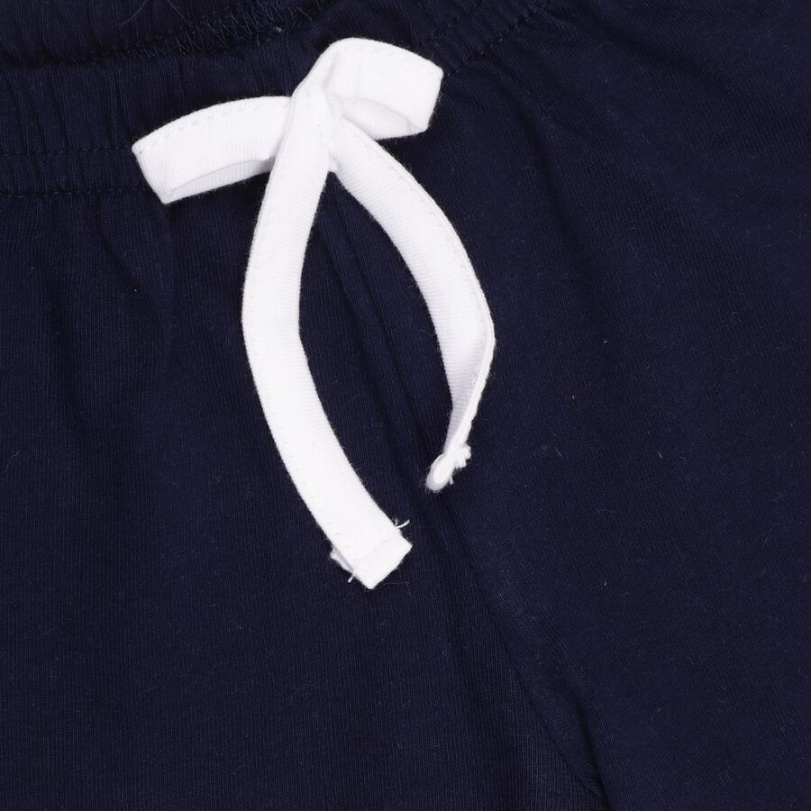 Infant Boys' 100% Cotton Baba Suit , Navy Blue, large image number null