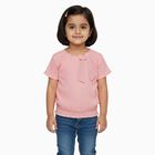 Girls' T-Shirt, Peach, small image number null