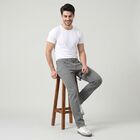 Men's Grey Slim Fit Solid Jeans, Light Grey, small