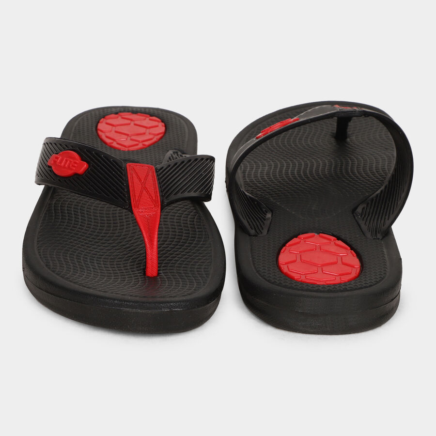 Men's Slippers, काला, large image number null