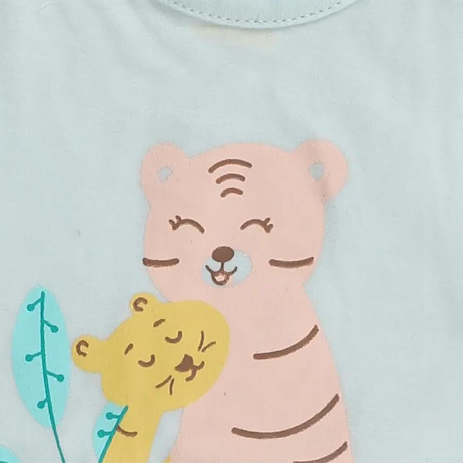 Infants' Short Set, हल्का हरा, large image number null