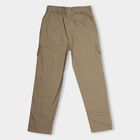 Boys' 100% Cotton Cross Pocket Trouser, Khaki, small image number null