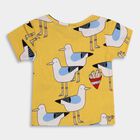 Infants' 100% Cotton T-Shirt , मध्यम नीला, small image number null