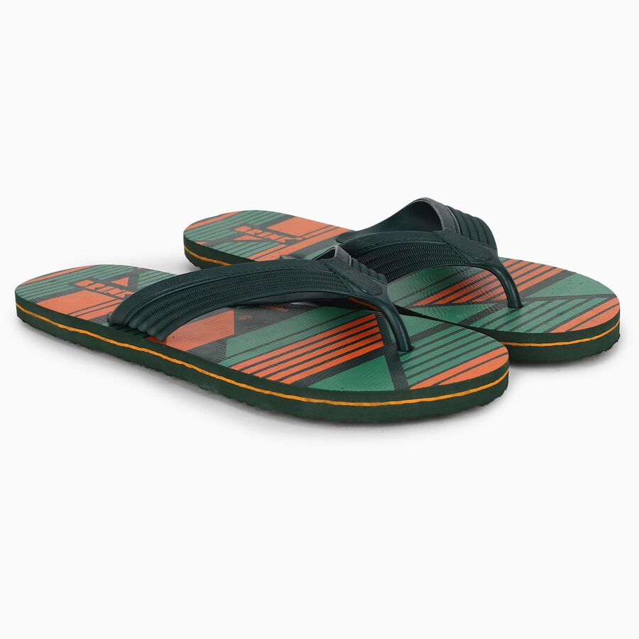 Men's Slipper, Olive, large