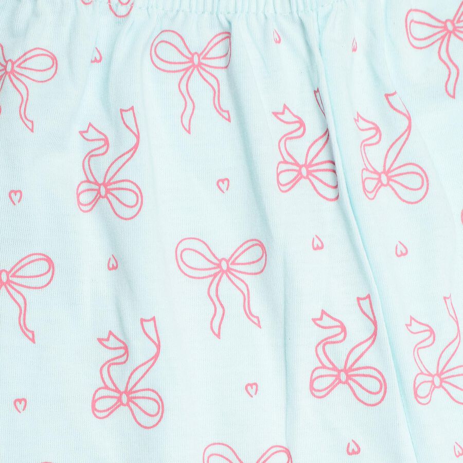 Girls' Pull Ups Capri, Aqua, large image number null