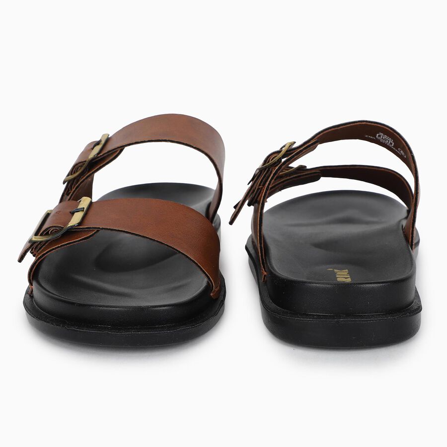 Men's Sandal, Brown, large