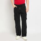 Men's 100% Cotton Jeans , Black, small image number null