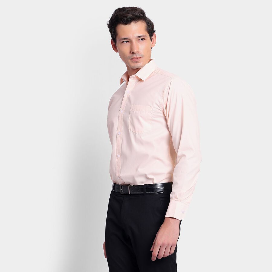 Men's Formal Shirt, पीच, large image number null