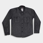 Boy's Casual Shirt, Black, small image number null