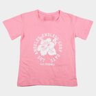 Girls' T-Shirt, Light Pink, small