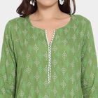 Ladies' Kurta, ओलिव, small image number null