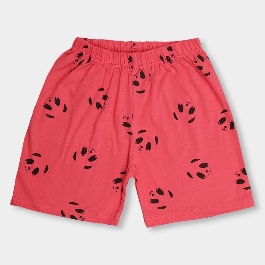Girls' Pull Ups Shorts , Fuchsia, large image number null