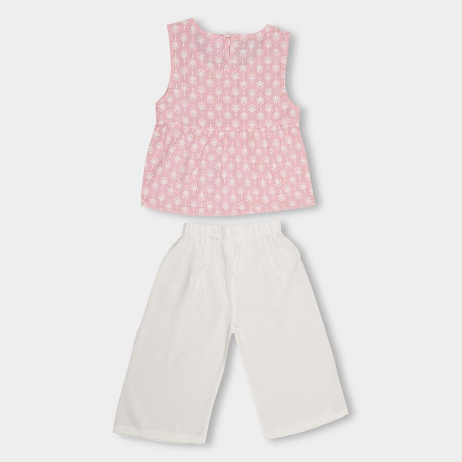 Girls' Capri Set, Light Pink, large image number null