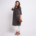 Ladies' Kurta, Dark Grey, small image number null