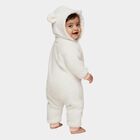 Infants White Hooded Casual Hipster Set, White, small image number null