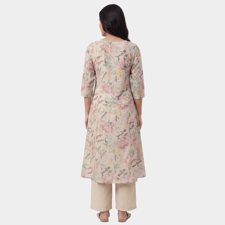 Women's Soft Light Pink Minimalist Ethnic Set, हल्का गुलाबी, large