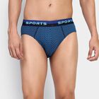 Men's 100% Cotton Briefs , गहरा हरा, small