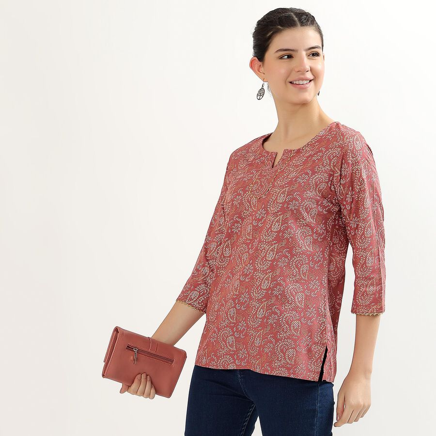 Ladies' Kurti , Purple, large image number null