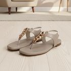 Ladies' Sandal, Grey, small