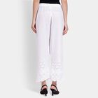 Ladies' 100% Cotton Palazzos, Off White, small image number null