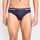 Men's 100% Cotton Briefs , Navy Blue, small