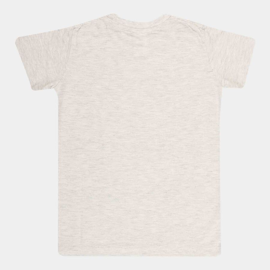 Printed T-Shirt, Light Grey, large image number null