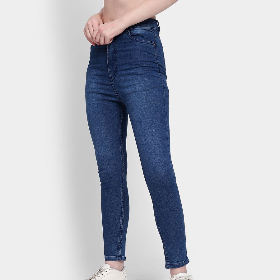Ladies' Jeans, Mid Blue, large image number null