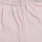 Infants' Pink Regular Fit Printed Half Pant, Pink, small