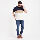 Cotton Round Neck T-Shirt, White, small image number null