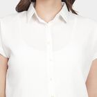 Ladies' Shirt, ऑफ व्हाइट, small image number null