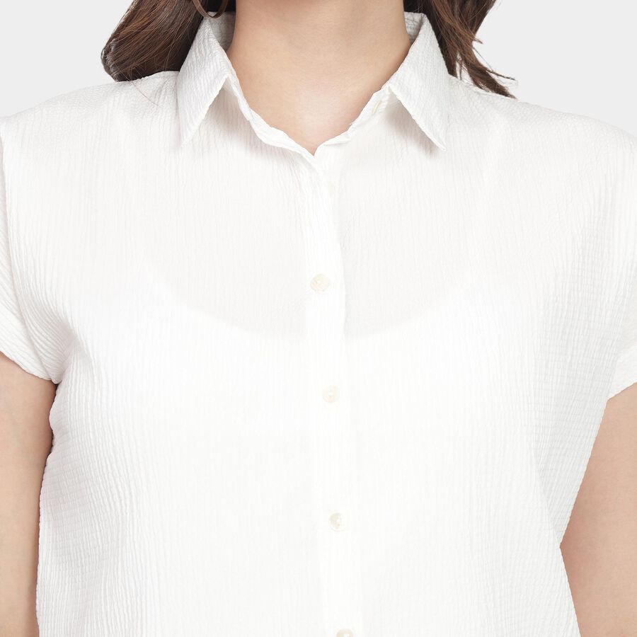 Ladies' Shirt, ऑफ व्हाइट, large image number null