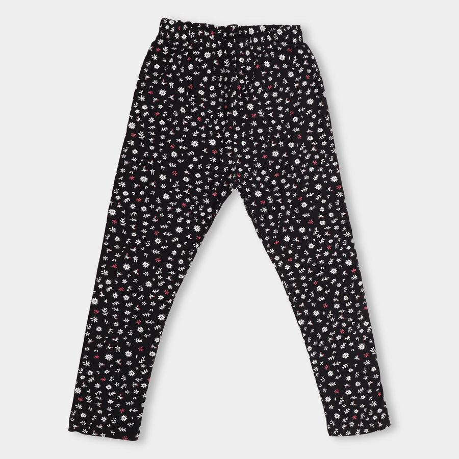Girls' Legging , Black, large image number null