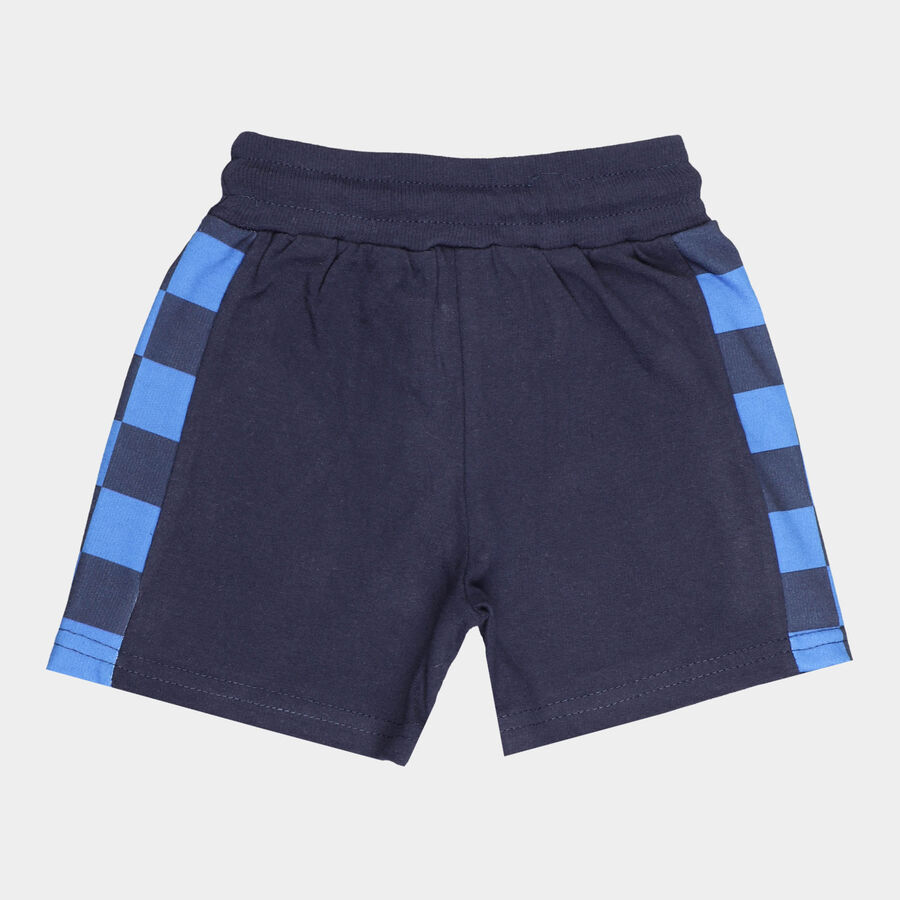 Boys Cotton Bermuda, Navy Blue, large image number null