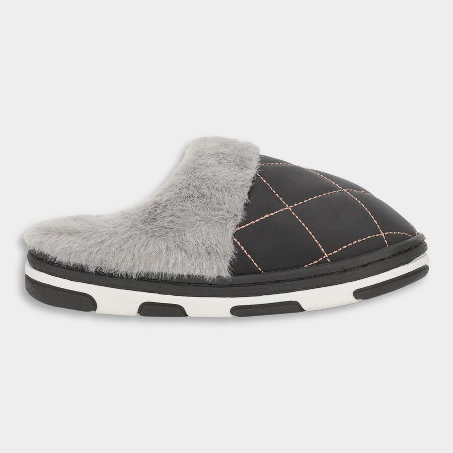 Kids' Winter Slipper, Black, large image number null