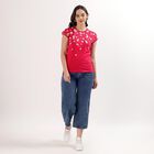 Ladies' 100% Cotton Jeans, Mid Blue, small image number null