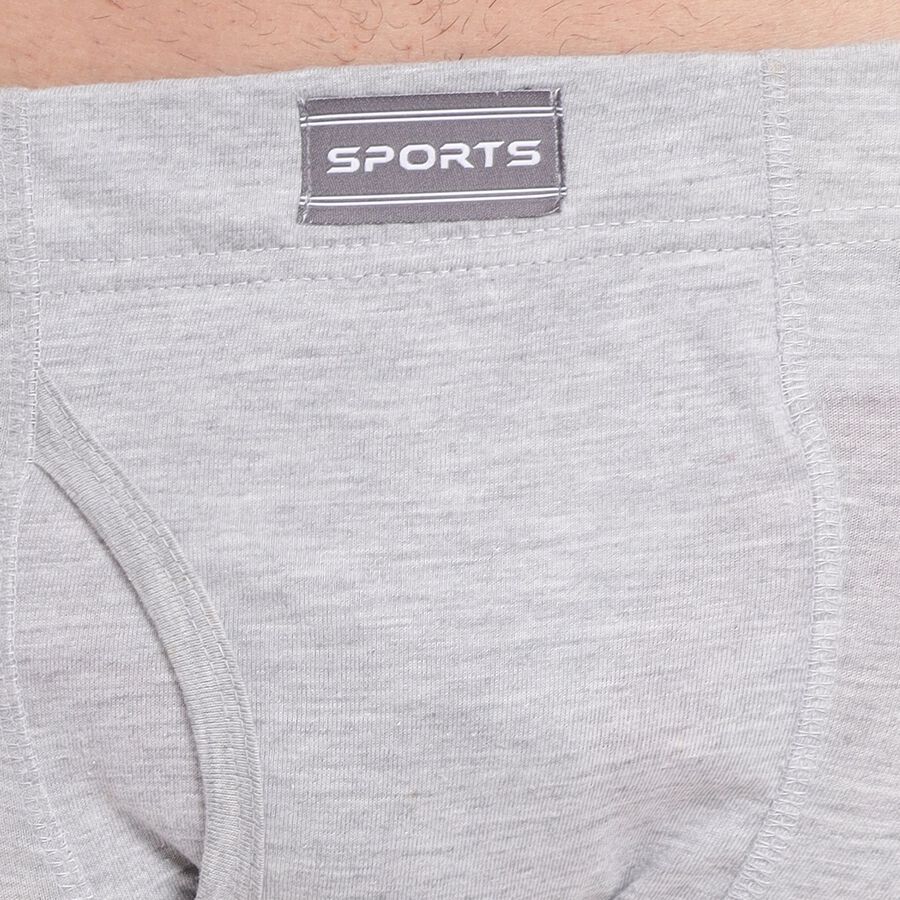 Men's Trunks, Melange Light Grey, large image number null