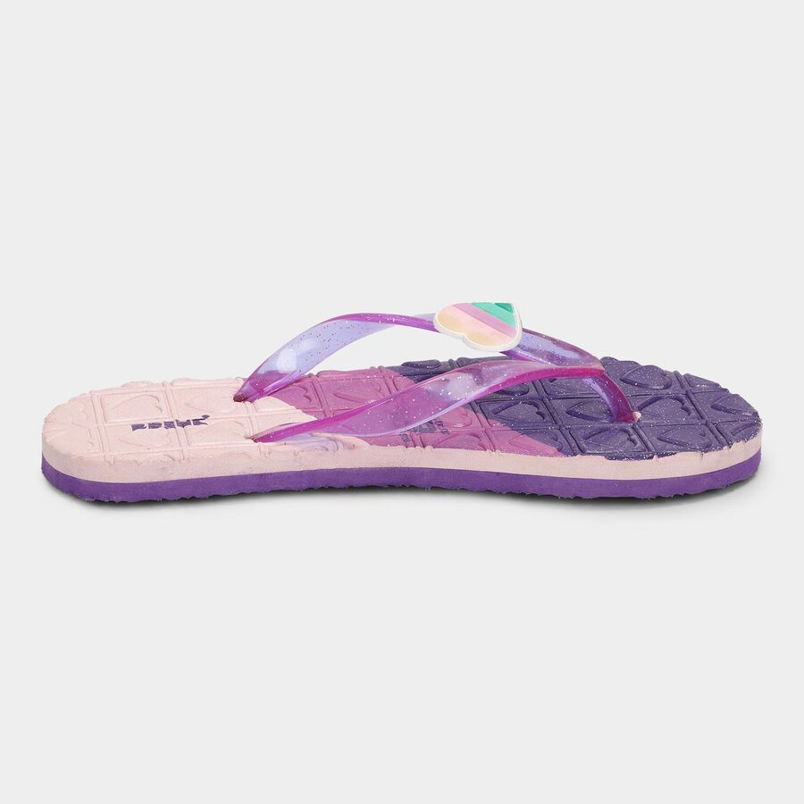 Girls' Slipper, Lilac, large image number null