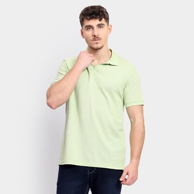 Men's Collared Half Sleeves T-Shirt 