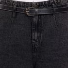 Ladies' 100% Cotton Jeans, Black, small image number null