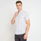 Men's Cotton Casual Shirt, सफ़ेद, small image number null