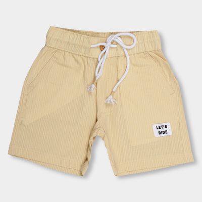 Boys' 100% Cotton Basic Bermuda
