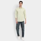 Men's Cotton Casual Shirt , Light Green, small image number null