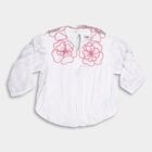 Girls' T-Shirt, सफ़ेद, small image number null