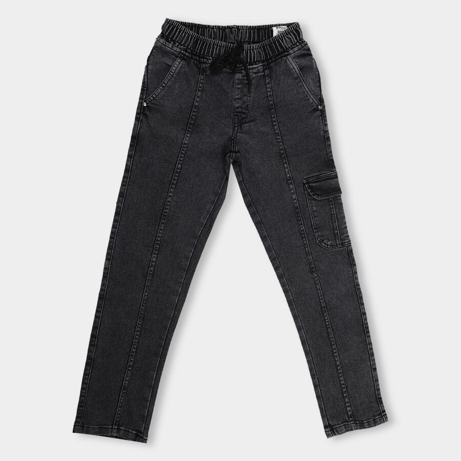 Boys' Jeans , Dark Grey, large image number null