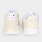 Women's Beige Lace-Up Sneakers, Beige, small