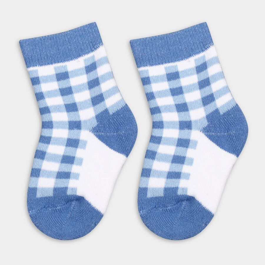 Infant's Socks (Pack of 2), Beige, large image number null