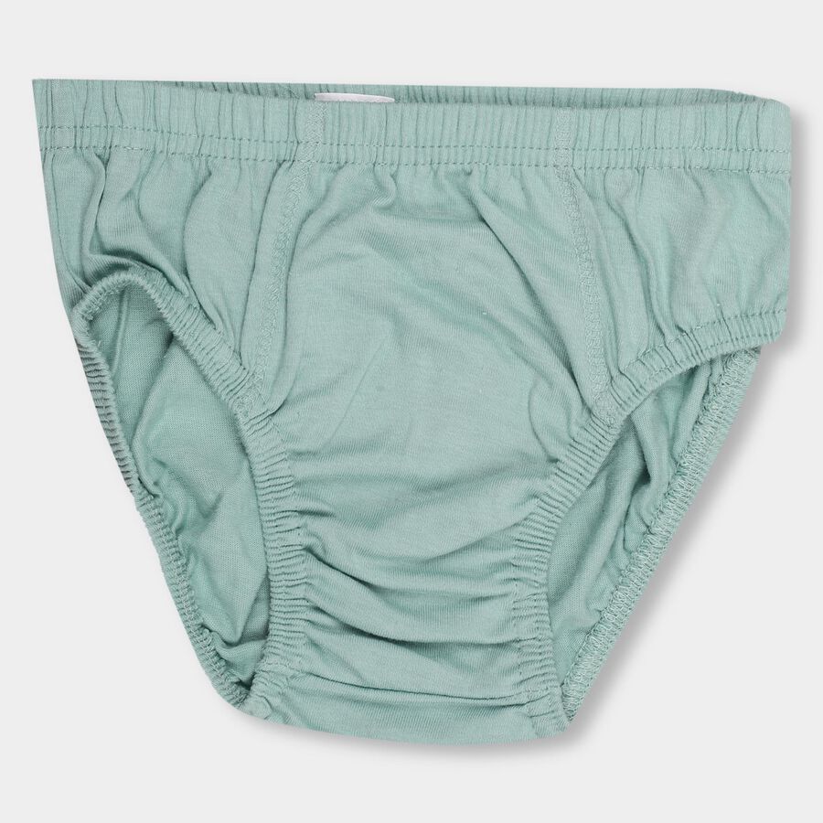 Boys' 100% Cotton Briefs , Light Green, large image number null