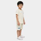 Boys' Knit Baba Suit, White, small