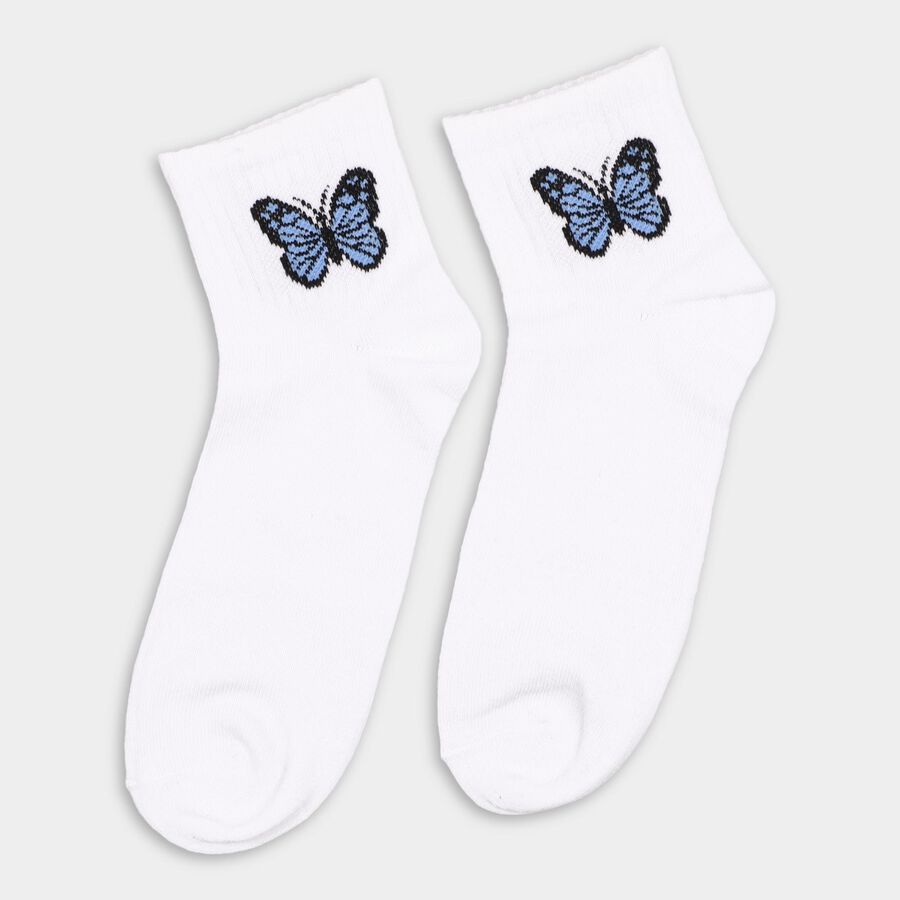 Ladies' Socks (Pack of 3), Assorted, large image number null