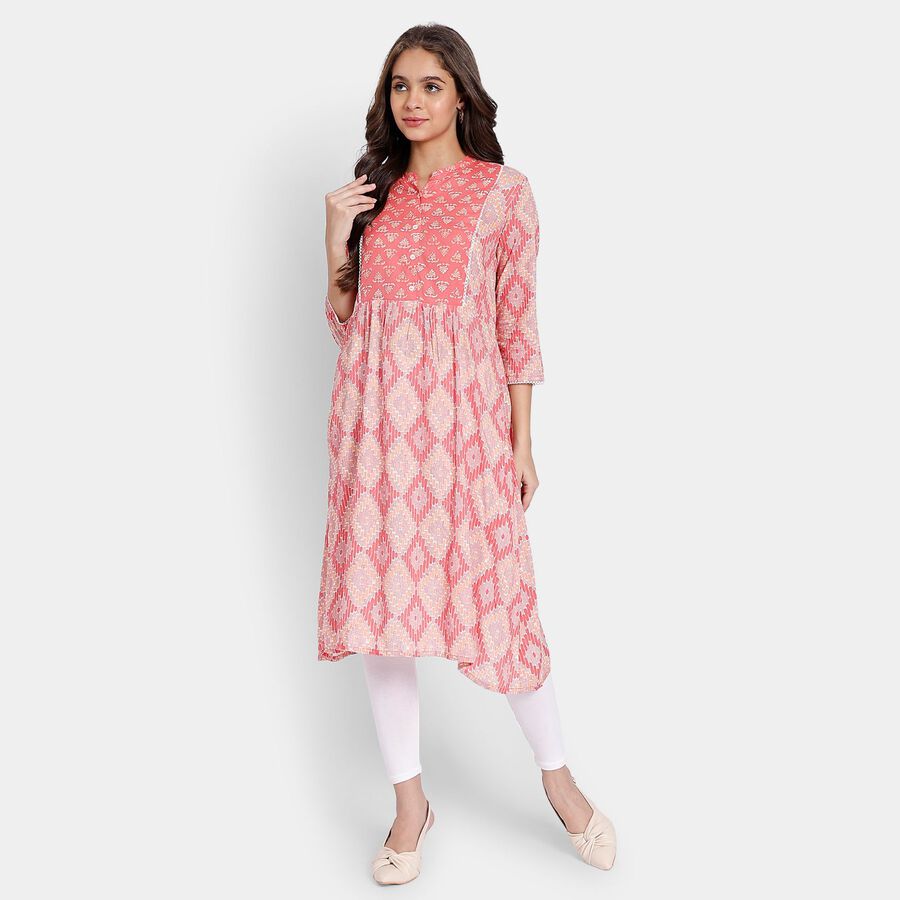 Ladies' Kurta, Light Pink, large image number null